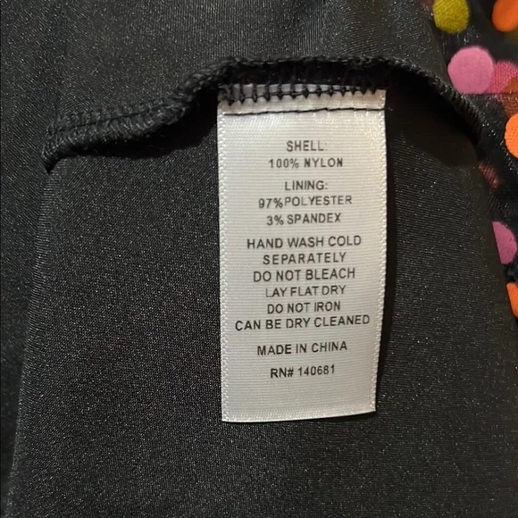 Unique Vintage Polka Dot Party Dress Size Large - Picture 6 of 7